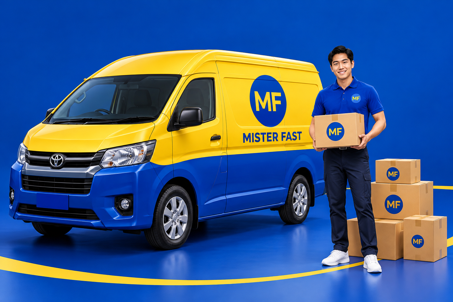 MISTER FAST Shopping ขนส่ง ร้านค้า และโรงงาน